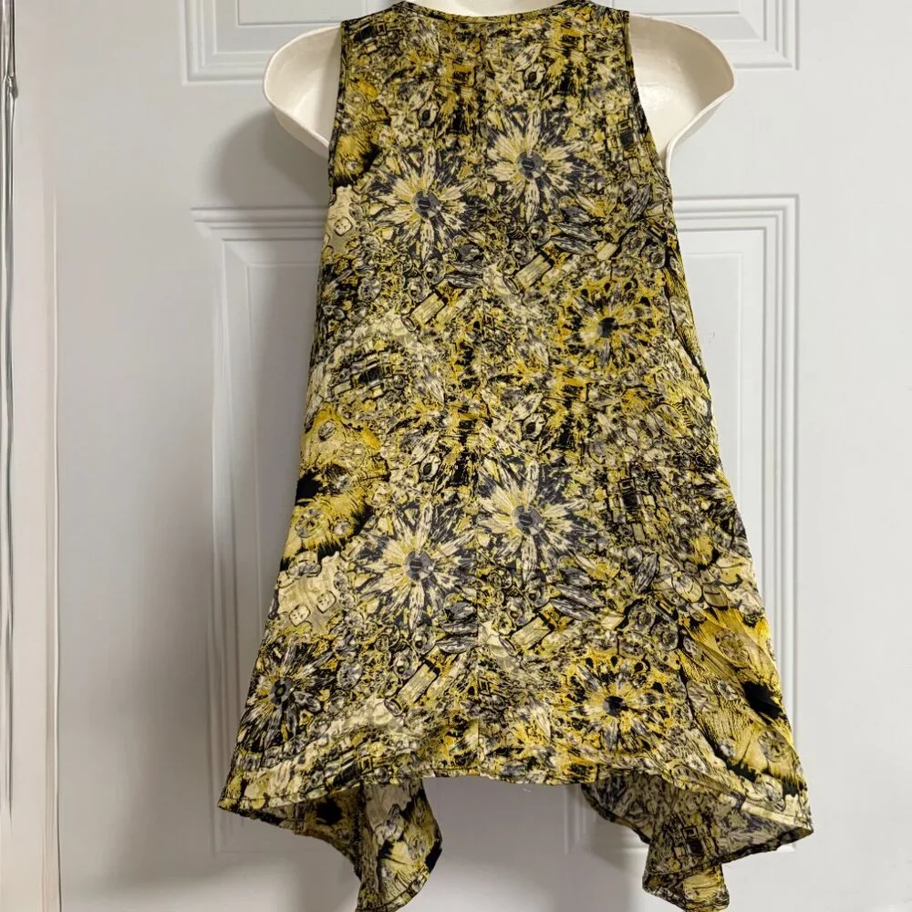 Allen‎ B. by Allen B. Shwartz Blouse SZ Small Whimsigoth Fairy Asymmetrical - Picture 2 of 12